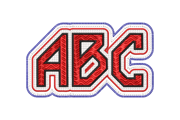 ABC Embroidery Design