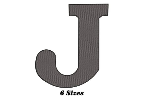 Elegant Letter J