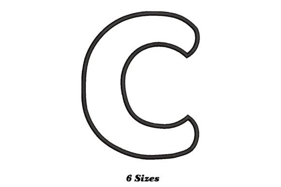 Letter C Outline