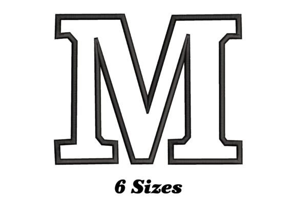 Letter M Outline