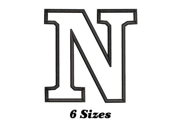Letter N Outline