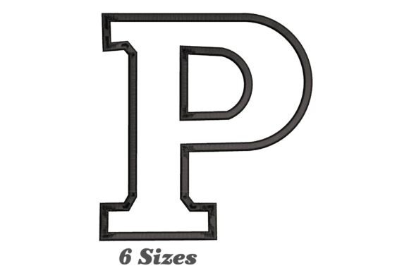 Letter P Outline