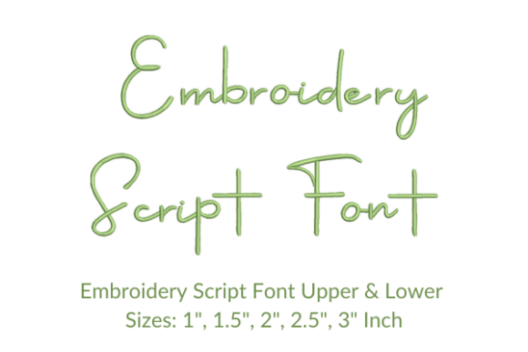 Mellati Font Review for Seasonal Embroidery