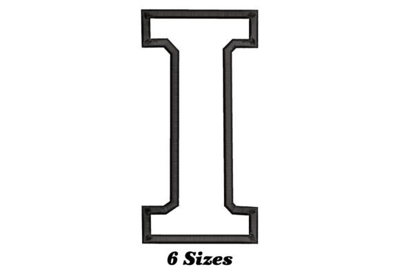 Stylish Letter I